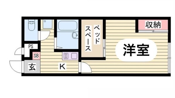 西脇市駅 徒歩4分 1階の物件間取画像